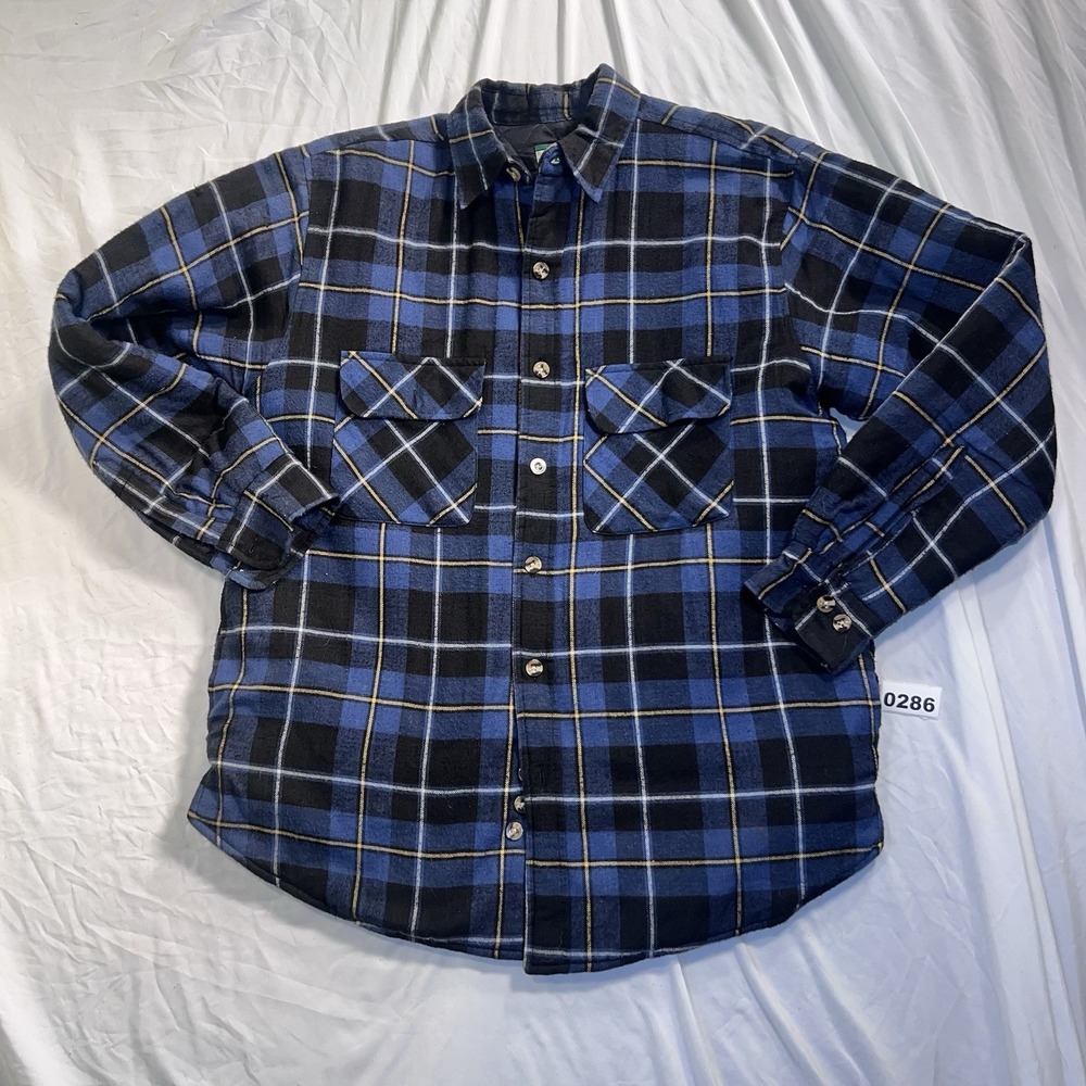 Ozark Trail VTG Men's Flannel Shirt Jacket Sz M